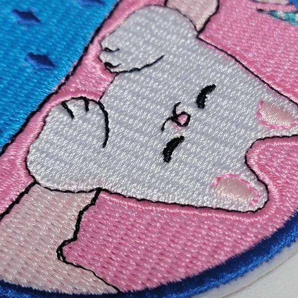 VTG Iron On Patch. Nap Enthusiast Cat, 3" - Picture 3 of 6